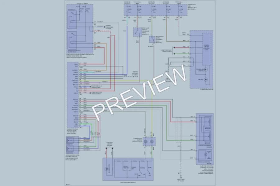 2008 Infiniti M45x Cruise Control wiring diagram preview