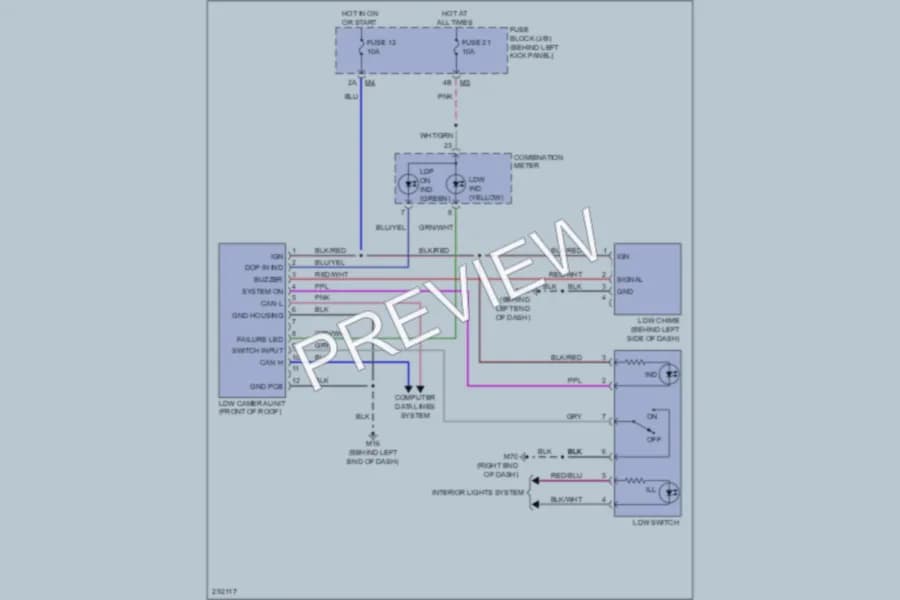 2008 Infiniti M45x Navigation wiring diagram preview