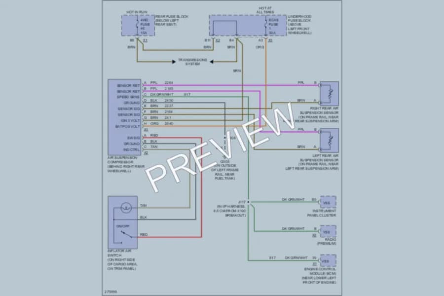 2008 Isuzu Ascender Electronic Suspension Wiring Diagrams protected preview