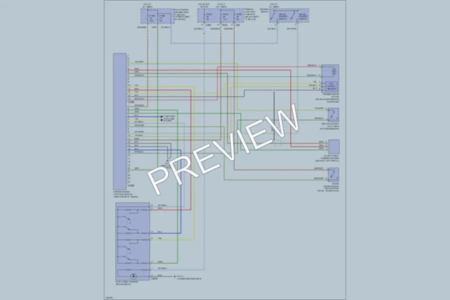2008 Jaguar SType Shift Interlock wiring diagram preview