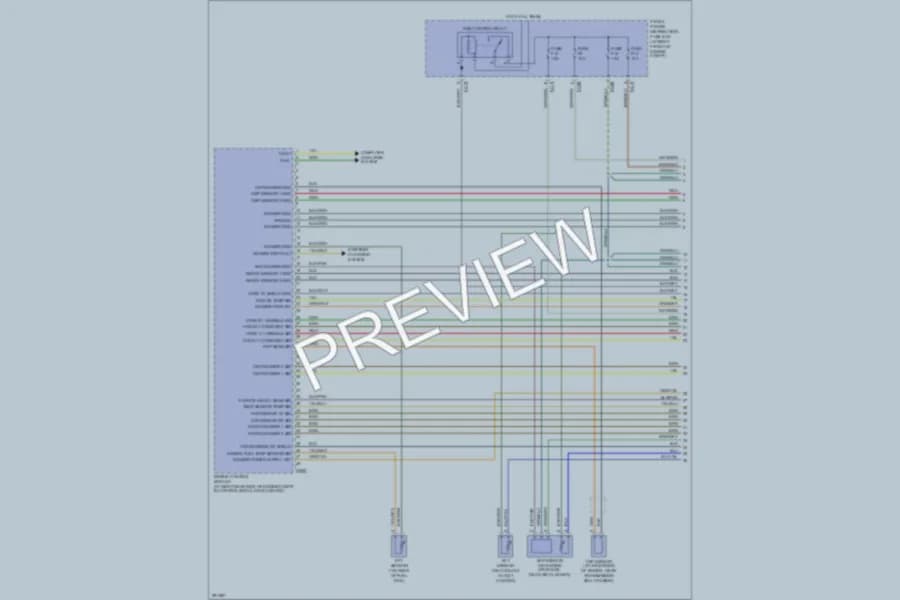2008 Jaguar XJR Engine Performance wiring diagram preview