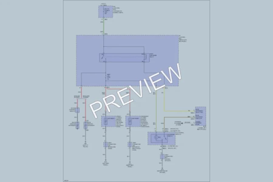 2008 Kia Optima Defoggers wiring diagram preview