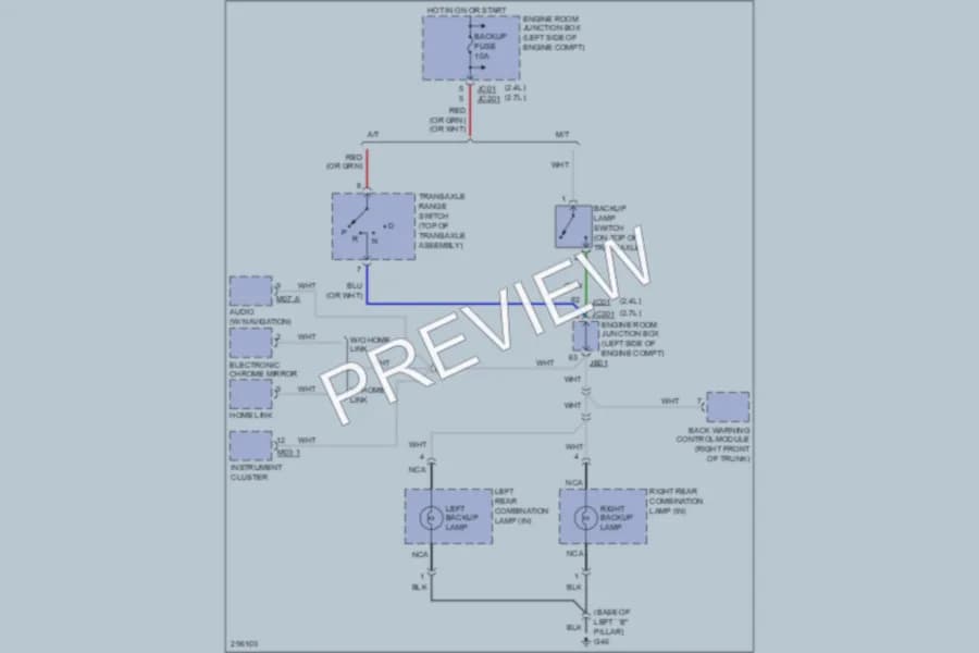 2008 Kia Optima Exterior Lights wiring diagram preview