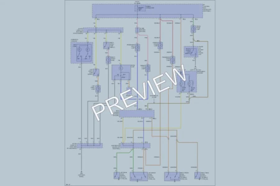2008 Kia Optima Interior Lights wiring diagram preview