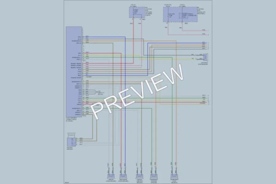 2008 Kia Optima Navigation wiring diagram preview