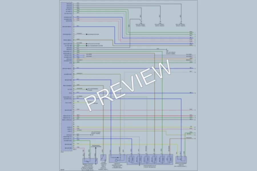 2008 Kia Rio5 Engine Performance wiring diagram preview