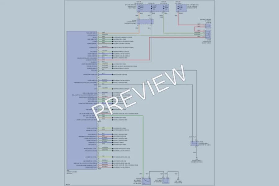 2008 Kia Sorento Body Control Modules wiring diagram preview