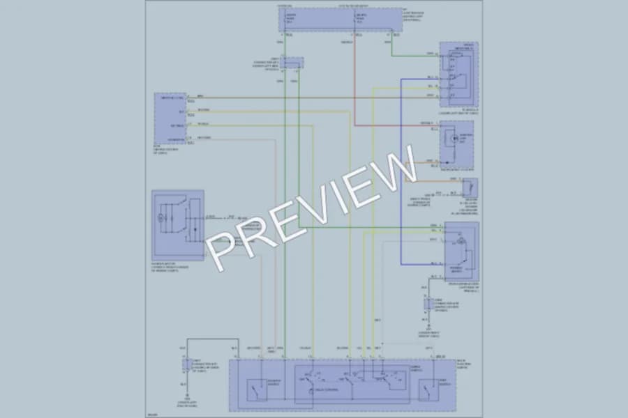2008 Kia Sorento Wiper Washer wiring diagram preview