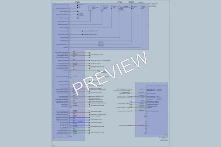 2008 Kia Spectra Body Control Modules wiring diagram preview