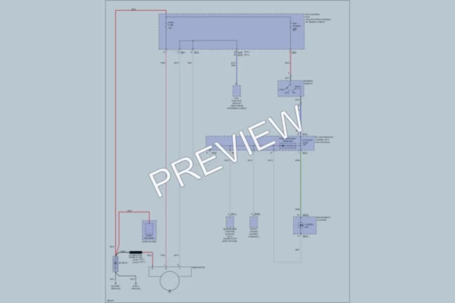 2008 Kia Sportage Starting Charging wiring diagram preview