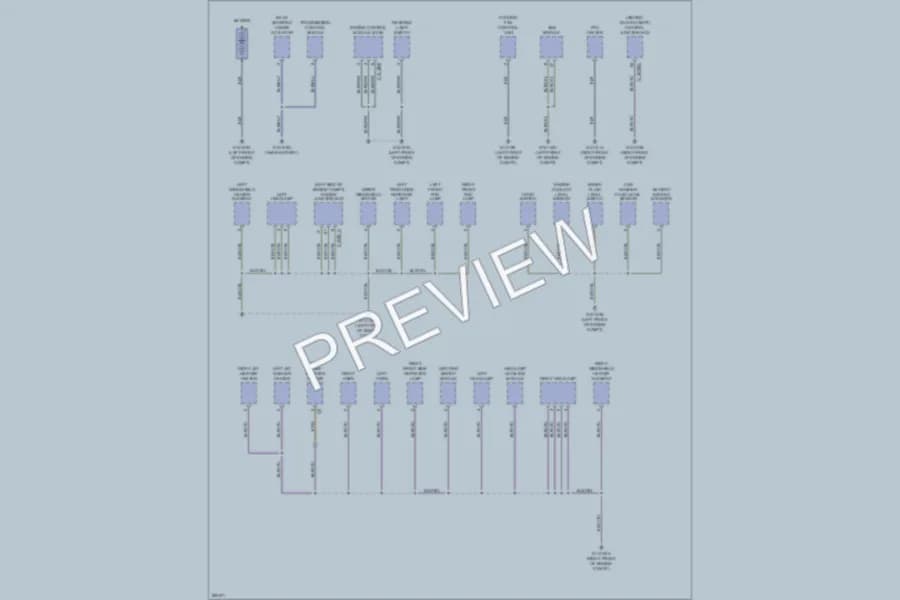 2008 LandRover LR2 Ground Distribution wiring diagram preview