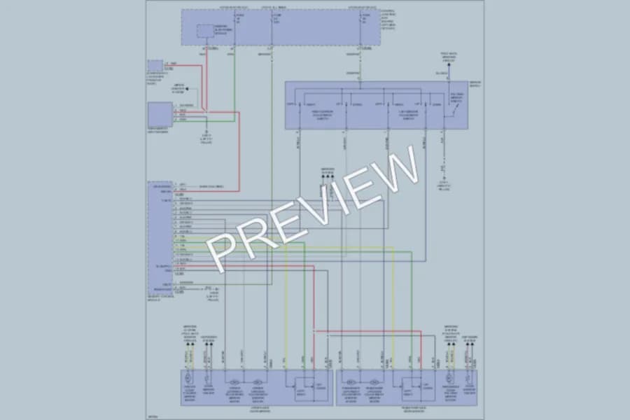 2008 LandRover LR3 Memory Systems wiring diagram preview