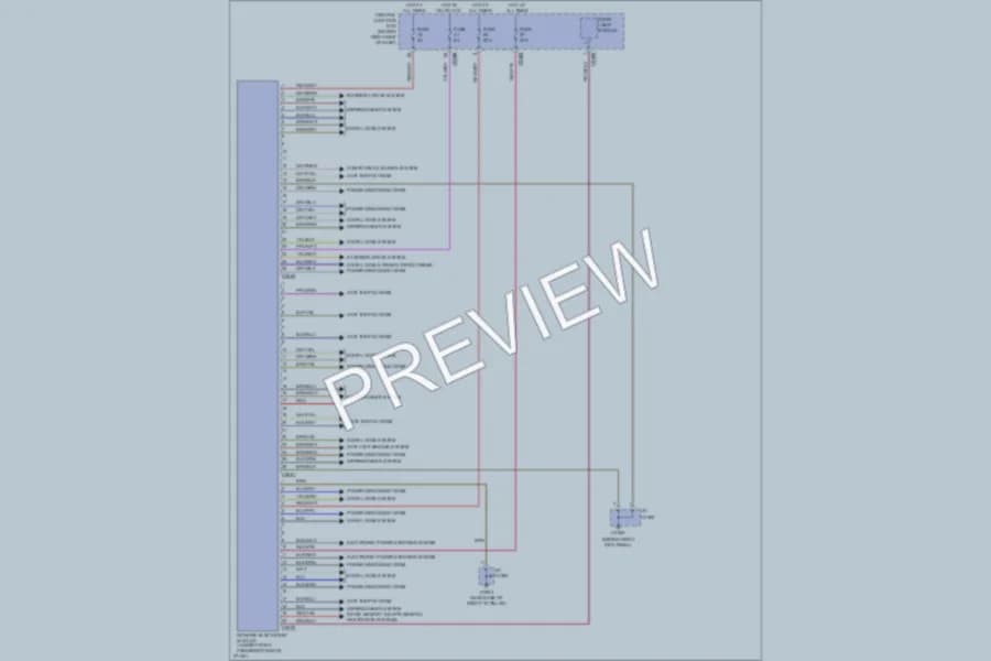 2008 LandRover RangeRover Body Control Modules wiring diagram preview