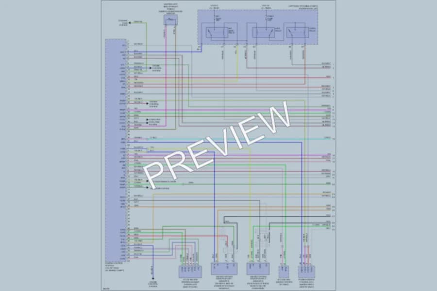 2008 Lexus GS350 Engine Performance wiring diagram preview