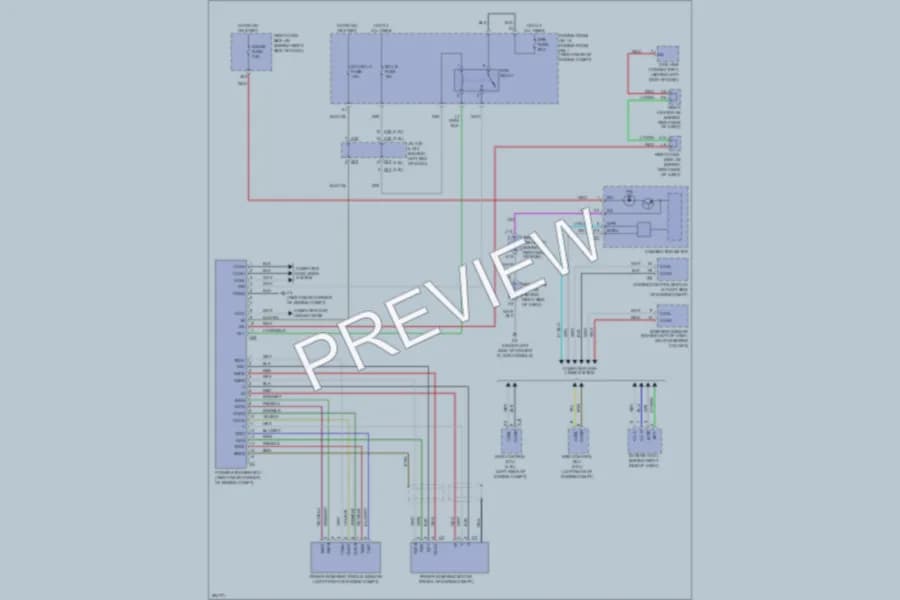 2008 Lexus GS460 Electronic Power Steering wiring diagram preview
