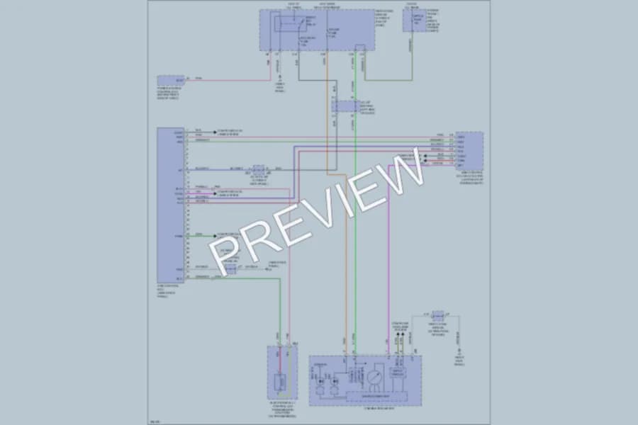 2008 Lexus IS250 Transmission wiring diagram preview