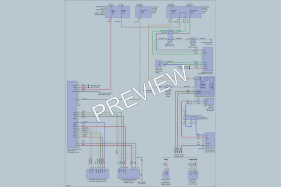 2008 Lexus ISF Electronic Power Steering wiring diagram preview