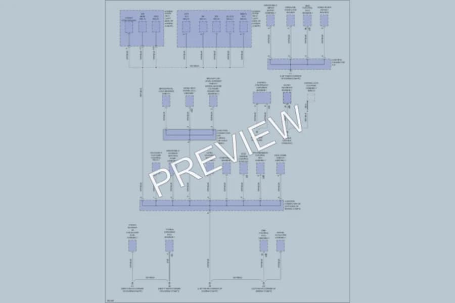 2008 Lexus ISF Ground Distribution wiring diagram preview