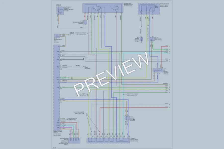 2008 Lexus RX350 Transmission wiring diagram preview