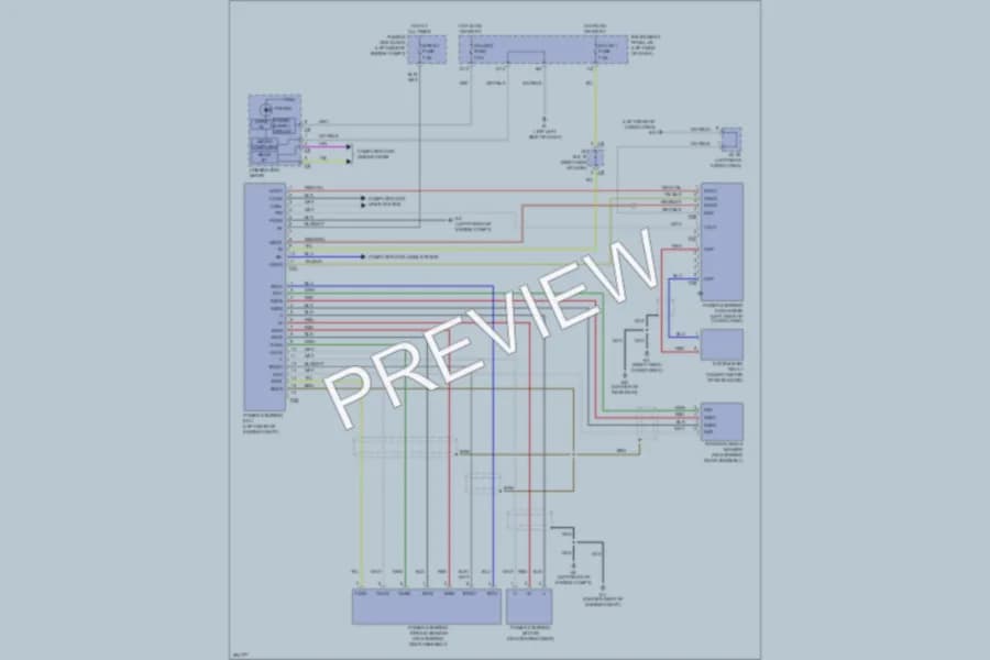 2008 Lexus RX400h Electronic Power Steering wiring diagram preview