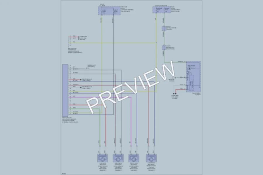2008 Mazda 5 Anti Lock Brakes wiring diagram preview