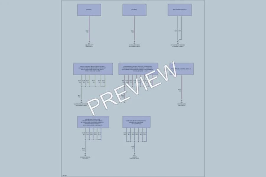 2008 Mazda B2300 Ground Distribution wiring diagram preview