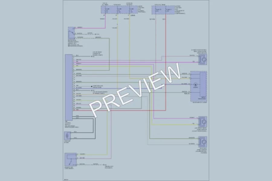 2008 Mazda B4000 Anti Lock Brakes wiring diagram preview