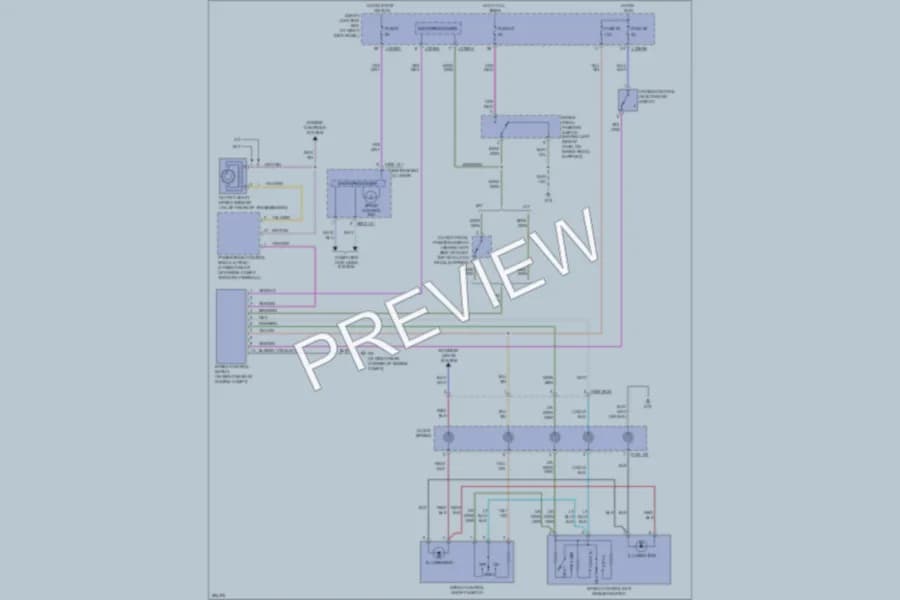 2008 Mazda B4000 Cruise Control wiring diagram preview