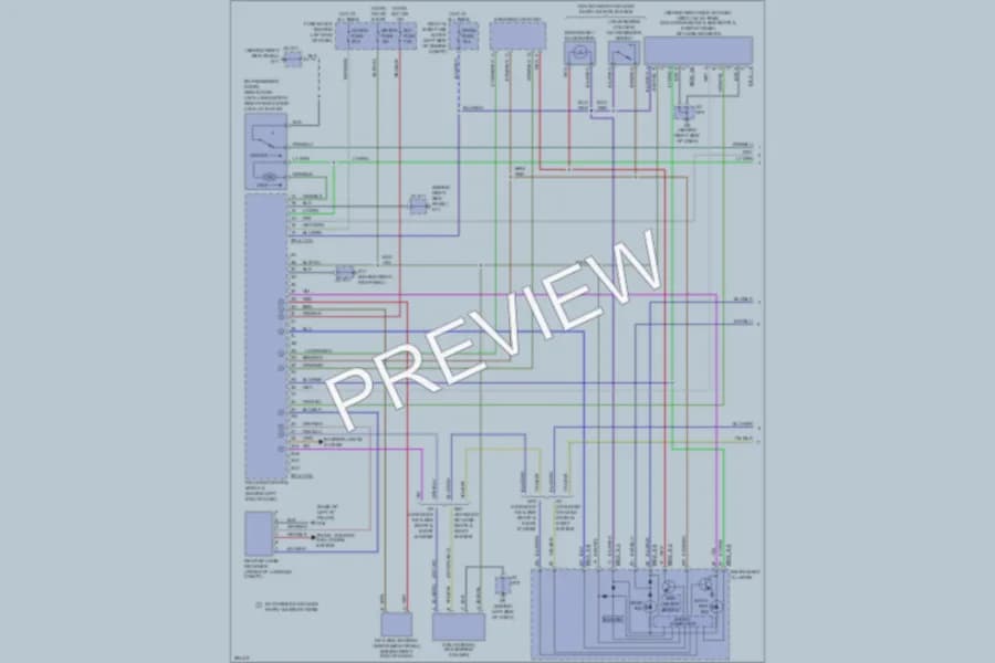 2008 Mazda MX5Miata Anti Theft wiring diagram preview