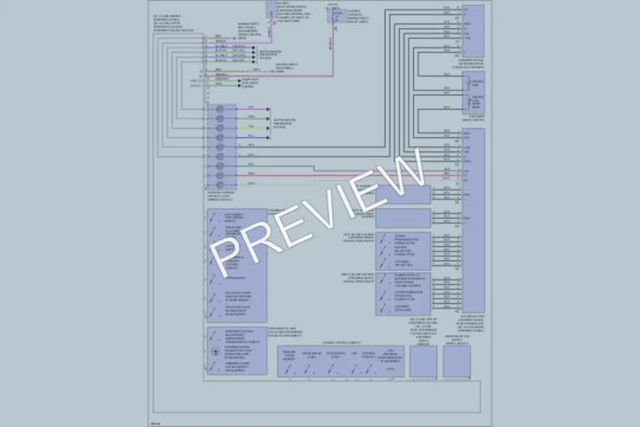 2008 MercedesBenz ML350 Electronic Power Steering wiring diagram preview