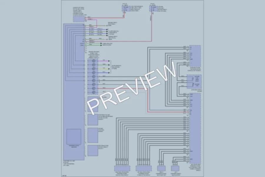2008 MercedesBenz R320CDI Electronic Power Steering wiring diagram preview