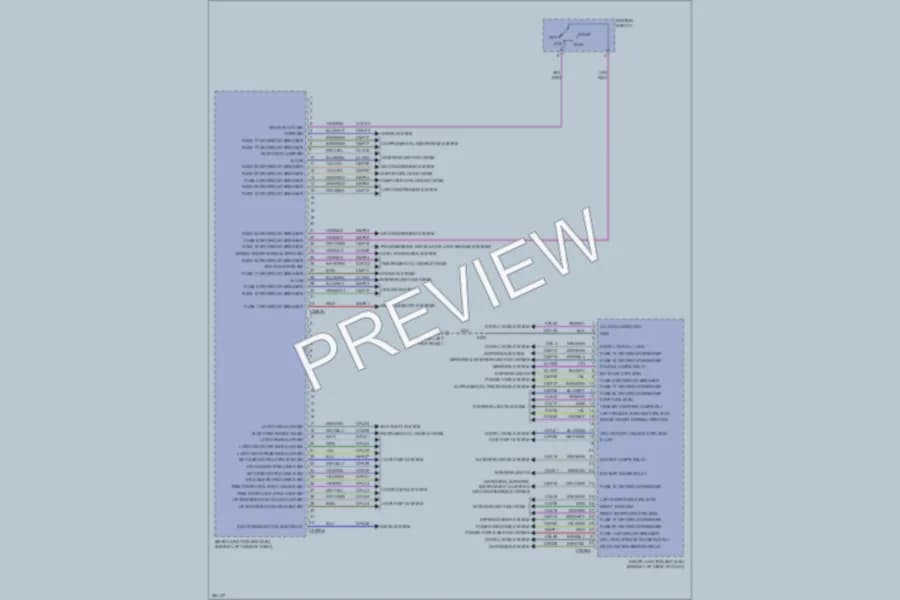 2008 Mercury Mountaineer Body Control Modules wiring diagram preview