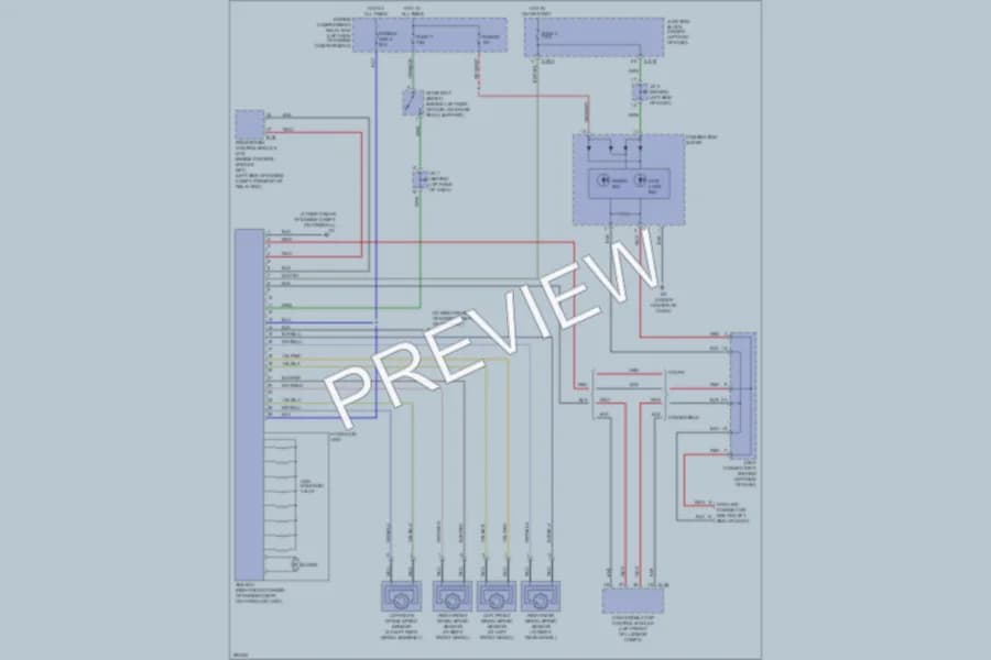 2008 Mitsubishi Eclipse Anti Lock Brakes wiring diagram preview