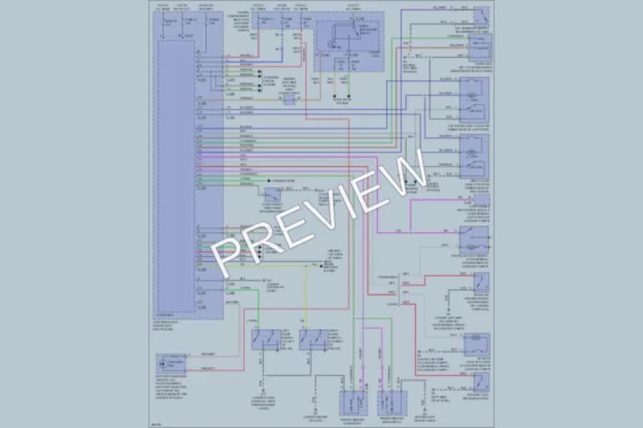 2008 Mitsubishi Eclipse Anti Theft wiring diagram preview