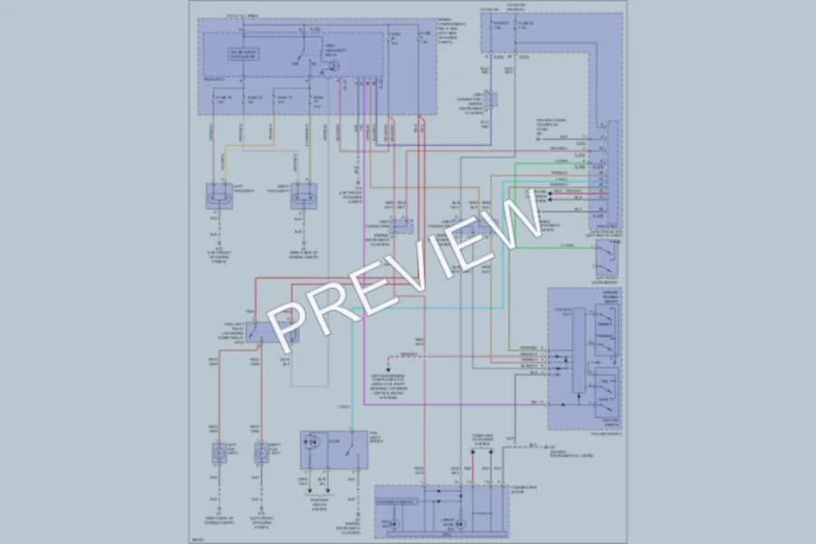 2008 Mitsubishi Endeavor Headlights wiring diagram preview