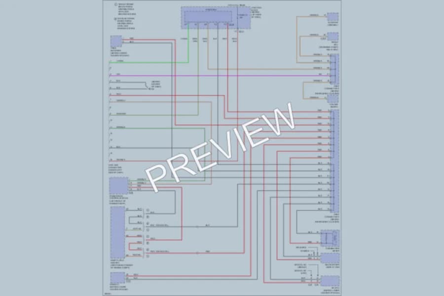 2008 Mitsubishi Galant Computer Data Lines wiring diagram preview
