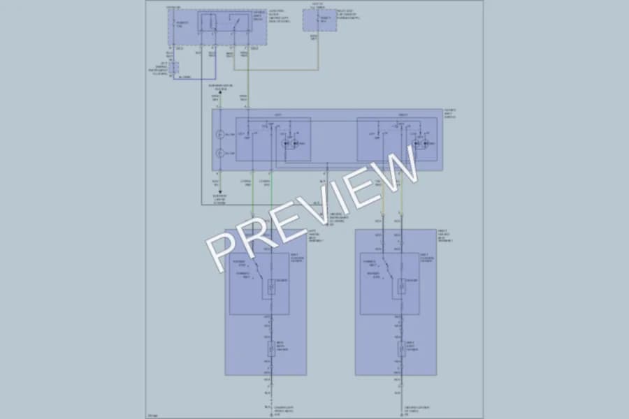 2008 Mitsubishi Galant Power Seats wiring diagram preview