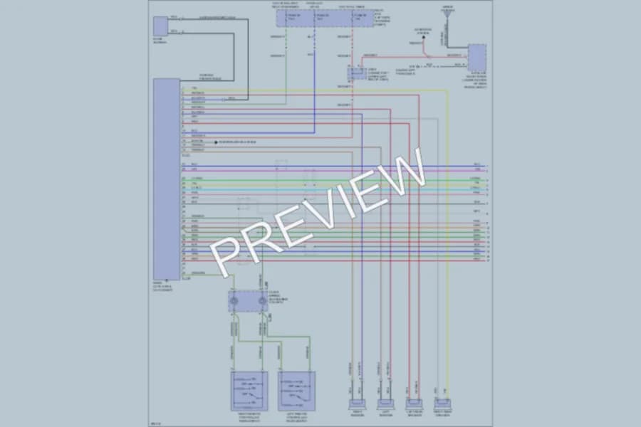 2008 Mitsubishi Galant Radio wiring diagram preview