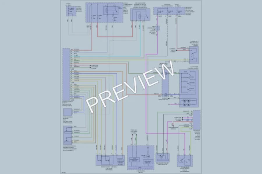 2008 Mitsubishi Lancer Cruise Control wiring diagram preview