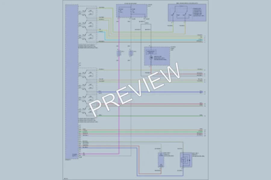 2008 Mitsubishi Lancer Supplemental Restraints wiring diagram preview
