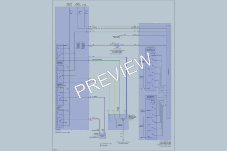 2008 Mitsubishi Lancer Wiper Washer wiring diagram preview