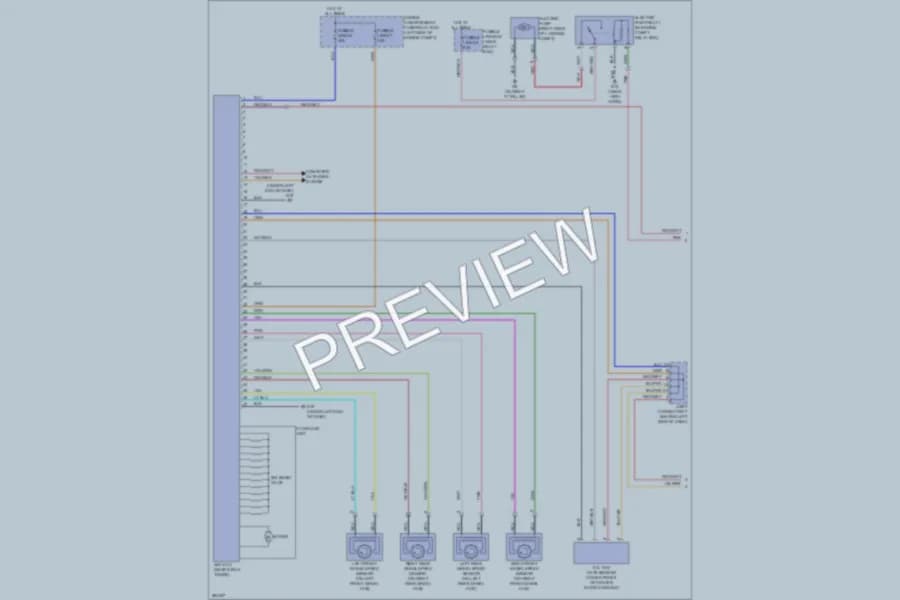 2008 Mitsubishi LancerEvolution Anti Lock Brakes wiring diagram preview
