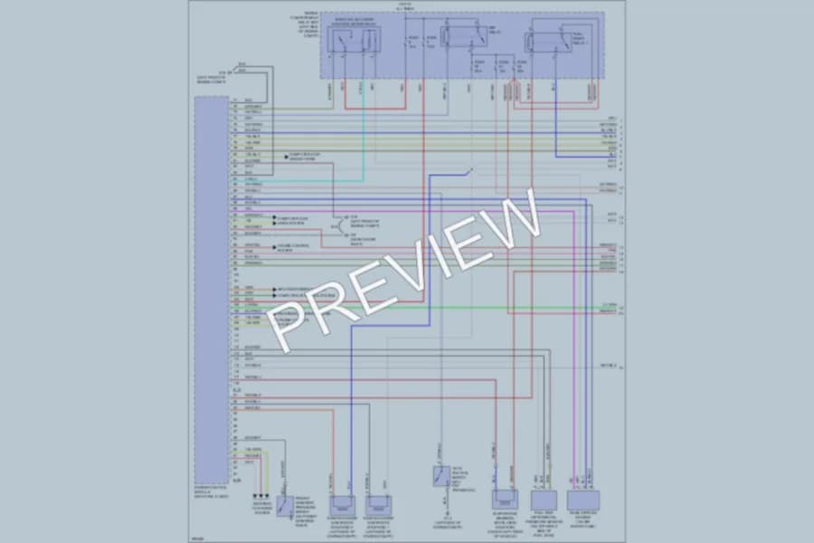 2008 Mitsubishi LancerEvolution Engine Performance wiring diagram preview