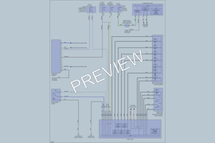 2008 Mitsubishi LancerEvolution Transmission wiring diagram preview