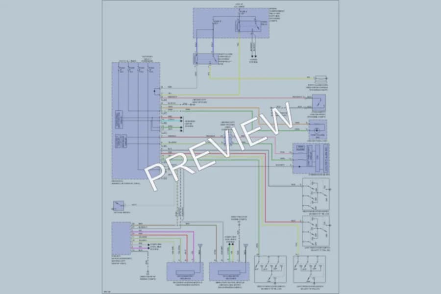 2008 Mitsubishi Outlander Anti Theft wiring diagram preview