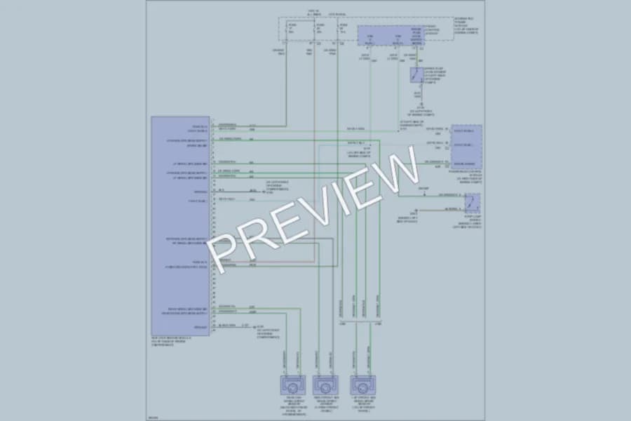 2008 Mitsubishi Raider Anti Lock Brakes wiring diagram preview
