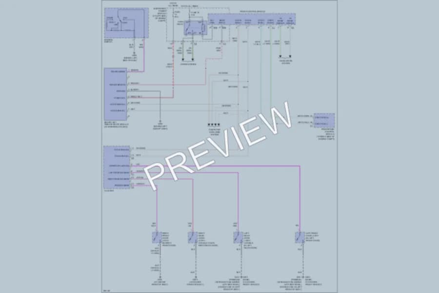 2008 Mitsubishi Raider Anti Theft wiring diagram preview