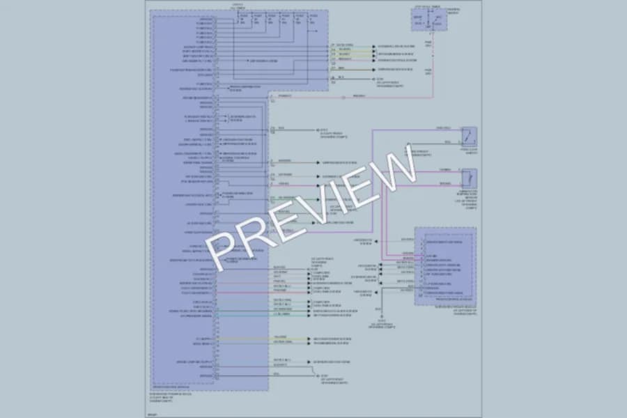 2008 Mitsubishi Raider Body Control Modules wiring diagram preview