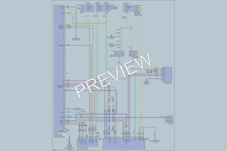 2008 Nissan 350Z Navigation wiring diagram preview
