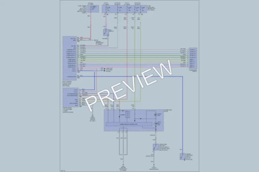 2008 Nissan 350Z Warning Systems wiring diagram preview